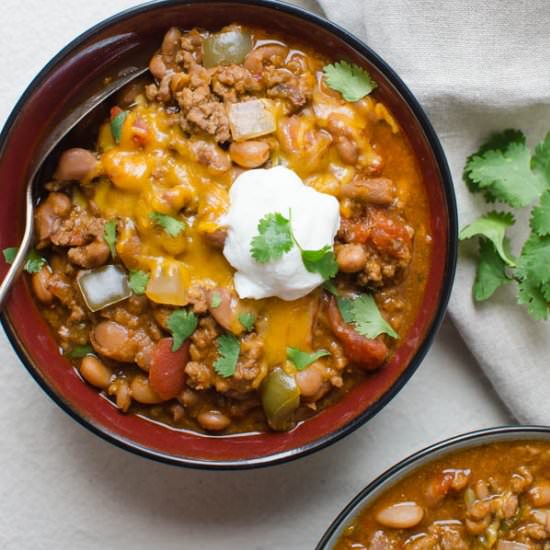 Hearty Homestyle Chili Con Carne - Recipe photo by garlic and zest