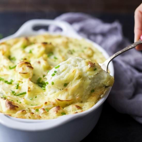 Sour Cream & Chive Mashed Potatoes - Recipe photo by joyfulhealthyeats