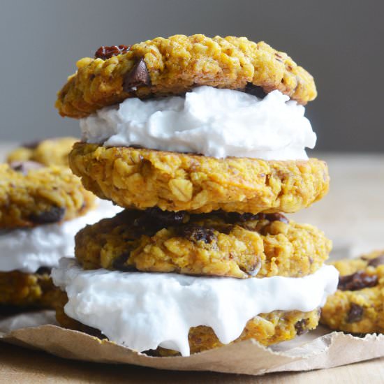 Butternut Squash Oatmeal Cookies - Recipe photo by The Colorful Kitchen