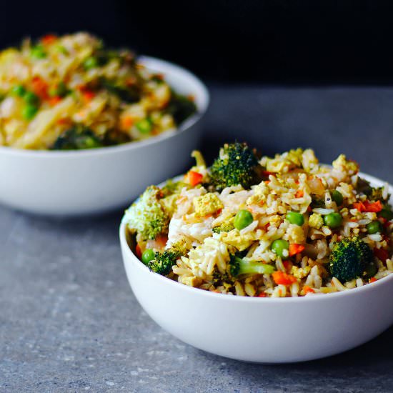 Veggie No-Fried Rice - Recipe photo by SpartanLife