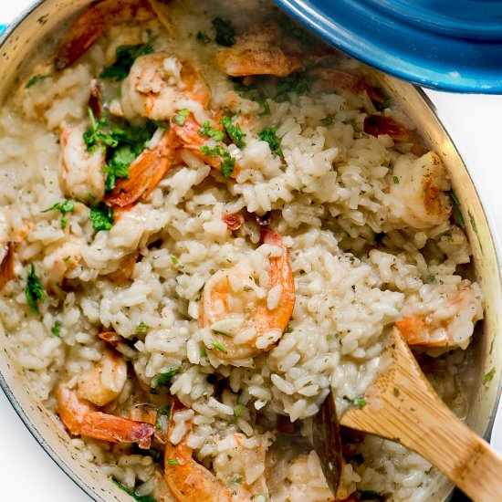 Shrimp Risotto - Recipe photo by Chefjar