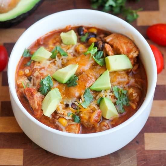 Easy Slow Cooker Enchilada Chicken - Recipe photo by jordansward