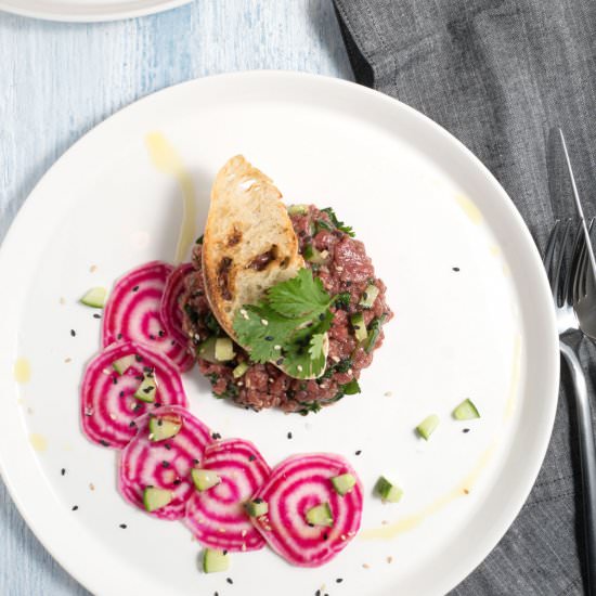 Vietnamese Style Steak Tartare - Recipe photo by fifthfloor.kitchen