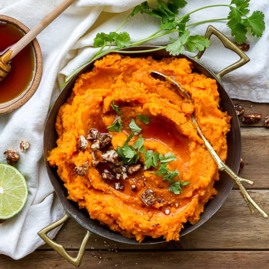 Chipotle Mashed Sweet Potatoes - Recipe photo by ImBoredLetsGo