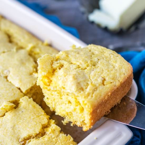 Classic Southern Cornbread - Recipe photo by thehungrywaitress