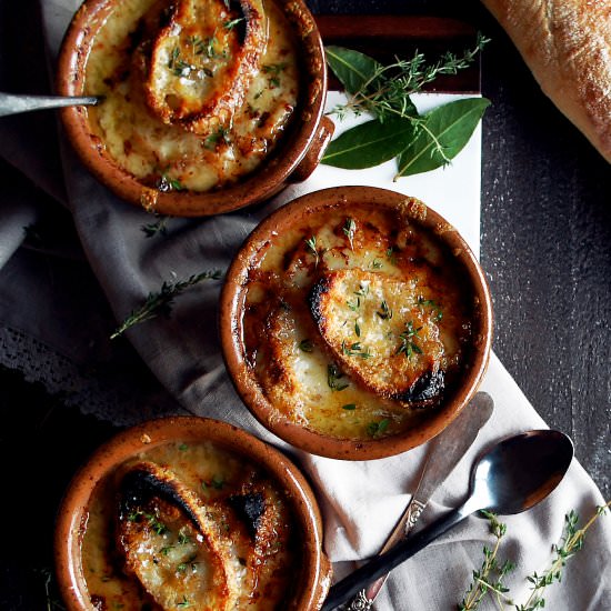 The Ultimate French Onion Soup - Recipe photo by The Original Dish
