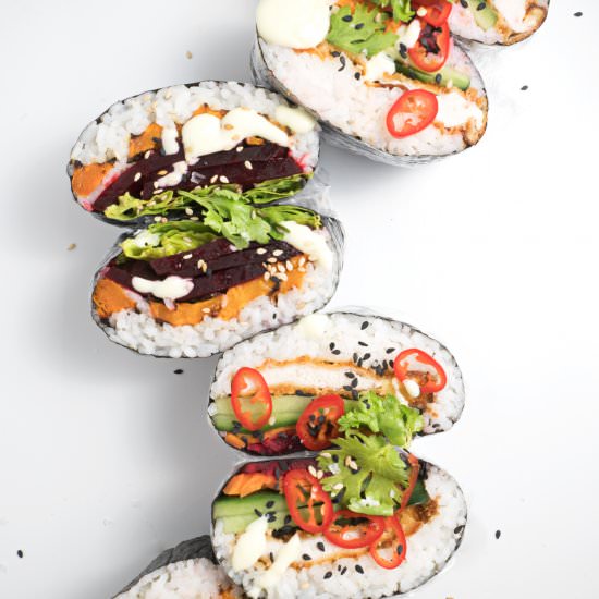 Beautiful Onigirazu - Recipe photo by fifthfloor.kitchen