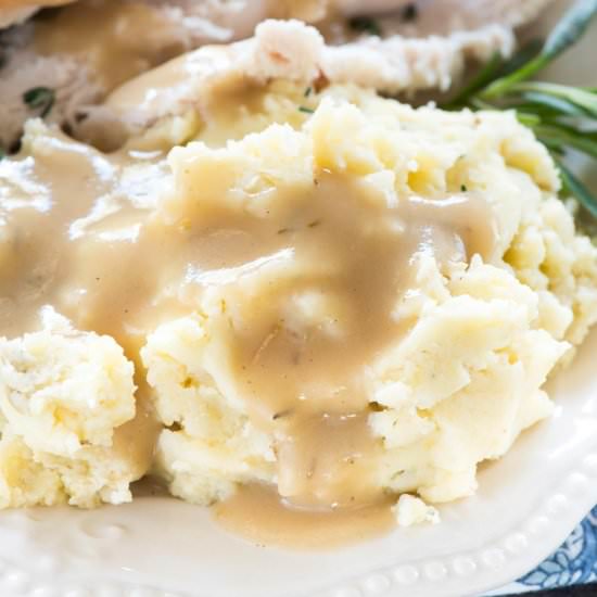 Crockpot Mashed Potatoes - Recipe photo by crazyforcrust