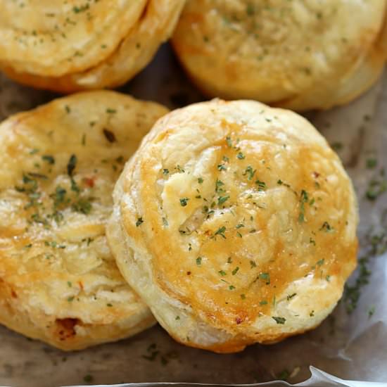 Minced Chicken Puffs - Recipe photo by ruchiskitchen