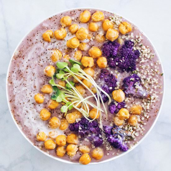 Purple Cauliflower Soup - Recipe photo by kalememaybe