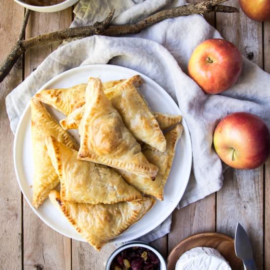 Apple Chutney & Brie Puff Pastry - Recipe photo by larkandlinen
