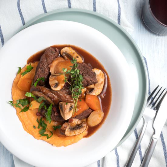 Classic Boeuf Bourguignon - Recipe photo by fifthfloor.kitchen