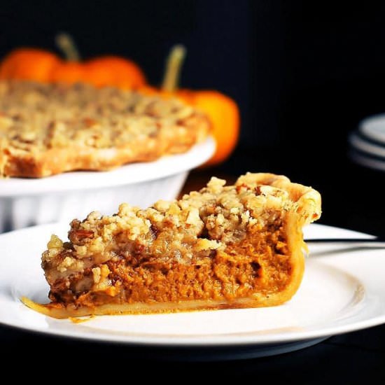 Dairy Free Pumpkin Pie - Recipe photo by Cooks With Cocktails