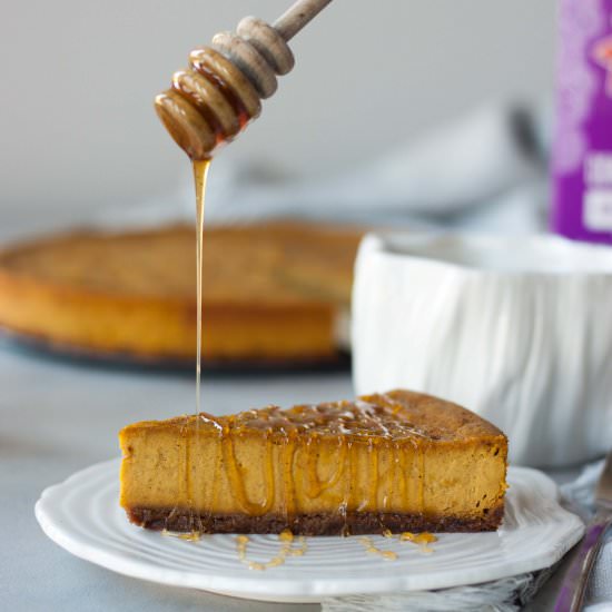 Pumpkin Chai Cheesecake - Recipe photo by Miss_Whisk