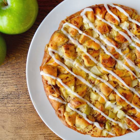 Apple Cinnamon Roll Bake - Recipe photo by justataste