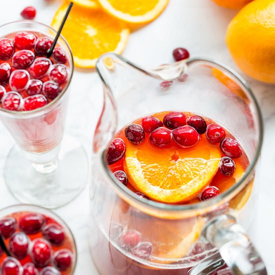 Orange Cranberry Spritzer - Recipe photo by Shineshka