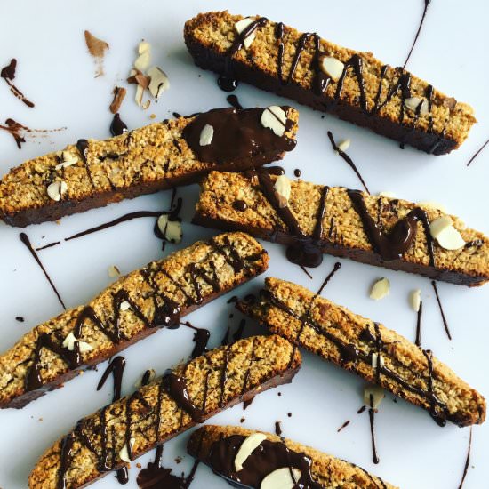Paleo Almond Biscotti - Recipe photo by thegranoladiaries