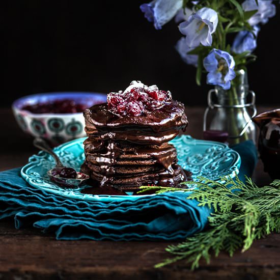 Chocolate Pancakes - Recipe photo by supergoldenbakes