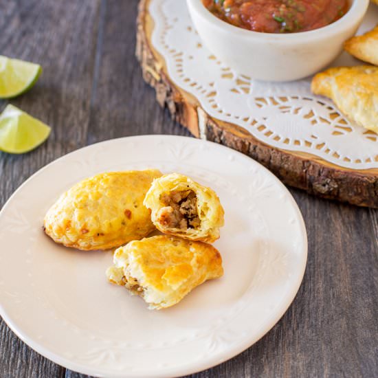 Easy Mini Pork Empanadas - Recipe photo by muttandchops