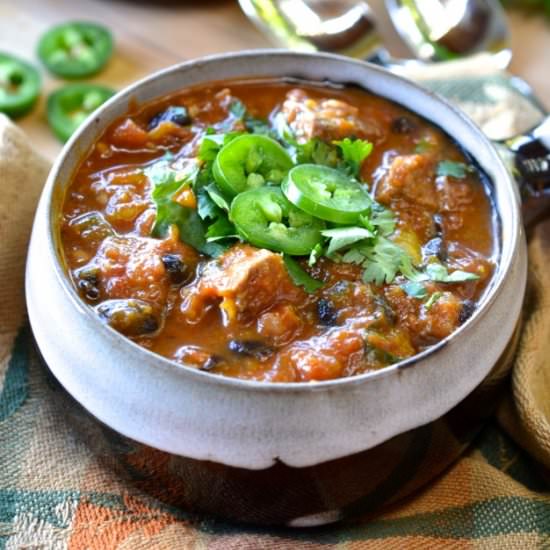 Mexican Beef Stew - Recipe photo by Every Last Bite