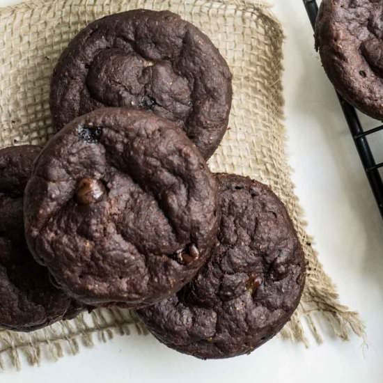 Eggless Double Chocolate Muffins - Recipe photo by Smart Nutrition