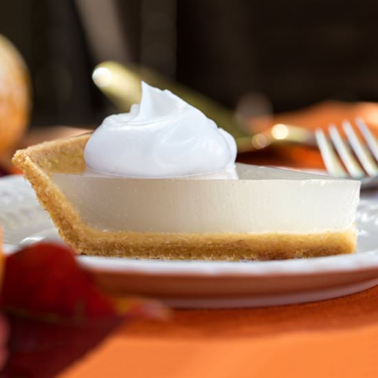 Translucent Pumpkin Spice Pie - Recipe photo by BitterSweet