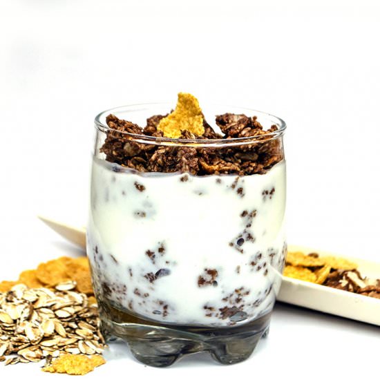 Creamy Yogurt and Chocolate Granola - Recipe photo by vasi1