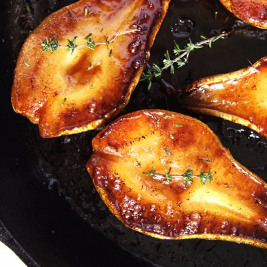 Easy Roasted Pears with Honey - Recipe photo by adinutza