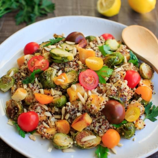Fall Quinoa Salad - Recipe photo by trialandeater