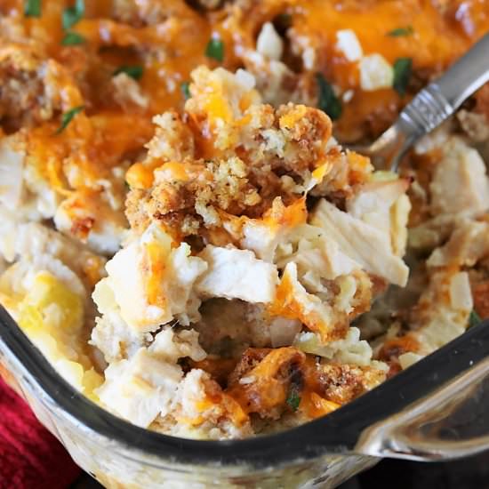 Turkey & Dressing Casserole - Recipe photo by thekitchenismyplayground