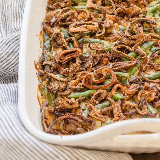 Homemade Green Bean Casserole - Recipe photo by flavorthemoments