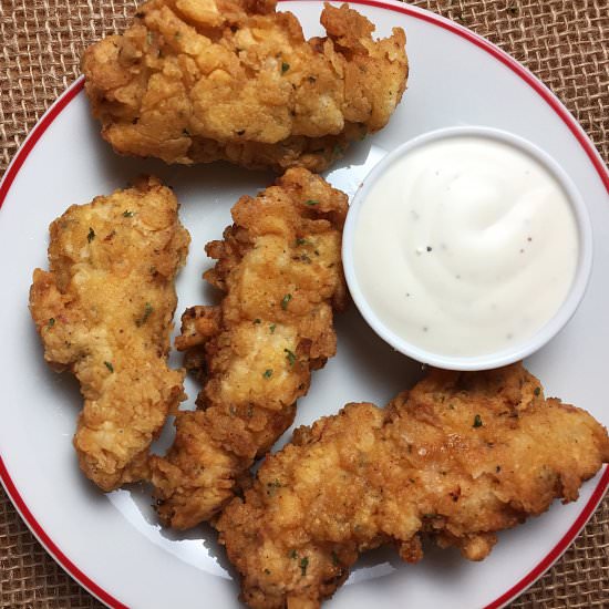 Best Damn Chicken Tender - Recipe photo by RecipeTeacher