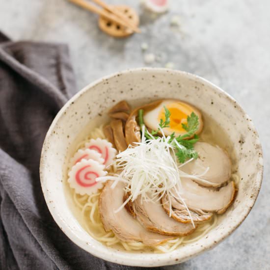 Shio Ramen - Recipe photo by Chopstick Chronicles