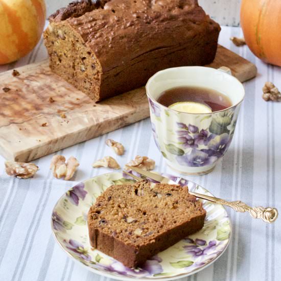Nutty Pumpkin & Banana Bread - Recipe photo by joskitchenlarder