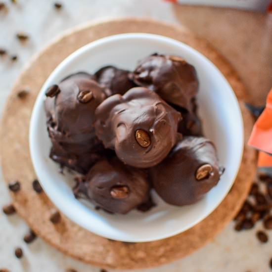 Chocolate Coffee Truffles - Recipe photo by thefamilypalate
