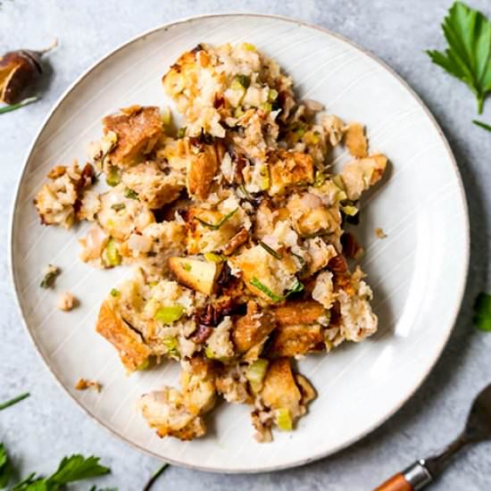 Vegan Stuffing - Recipe photo by misspickledplum