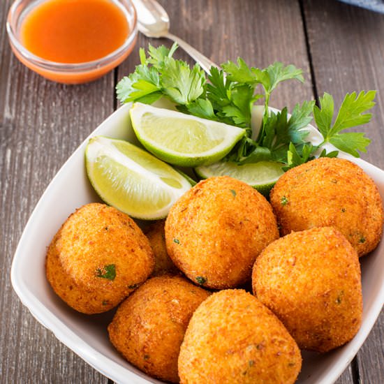 Brazilian Codfish Balls - Recipe photo by muttandchops