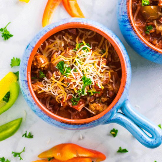 Spicy Chipotle Chili - Recipe photo by LancFoodieGirl