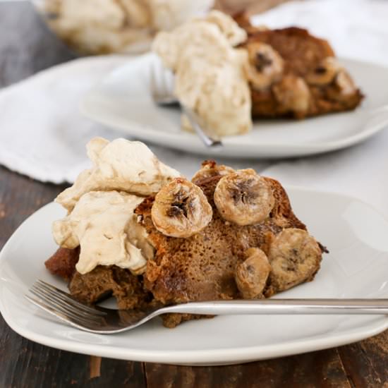 Banana Molasses Bread Pudding - Recipe photo by tasty seasons