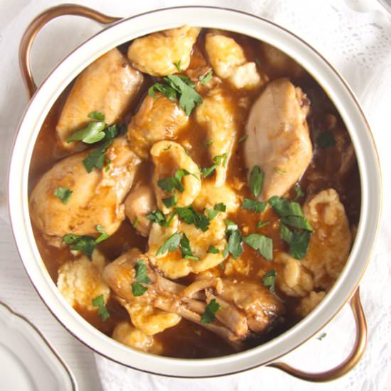 Hungarian Chicken Paprikash - Recipe photo by adinutza