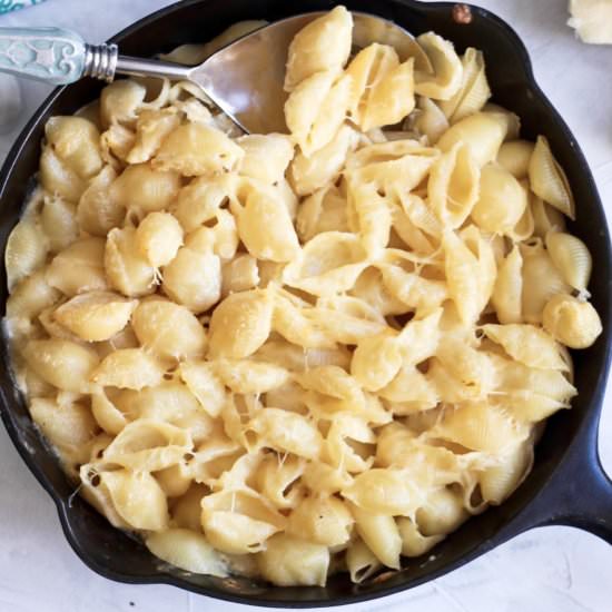 Shell Pasta Mac n' Cheese - Recipe photo by atasteofwellbeing