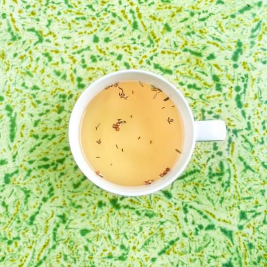 CCF Tea: Cumin Coriander Fennel Tea - Recipe photo by zingijounal