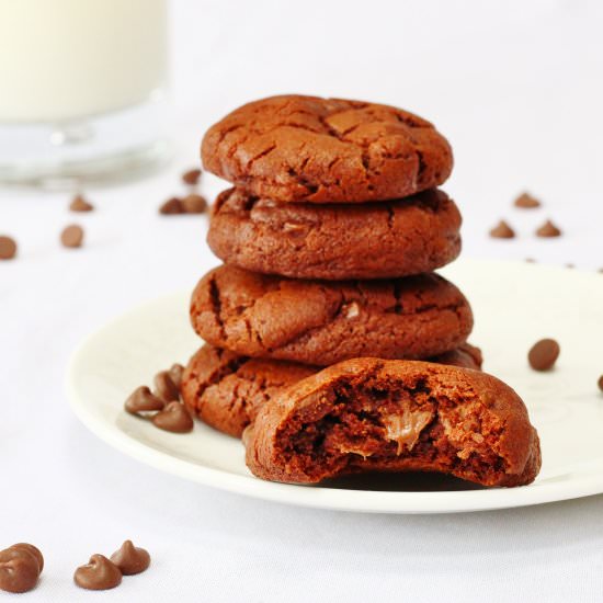 Double Chocolate Chip Cookies - Recipe photo by Searchingforspice