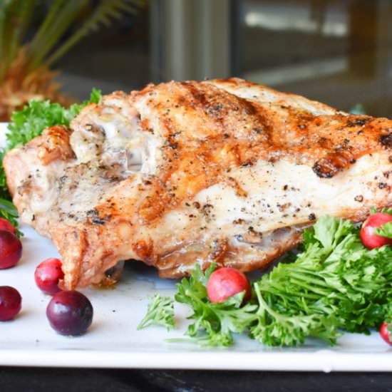 Grilled Turkey Breast - Recipe photo by The Spicy Apron