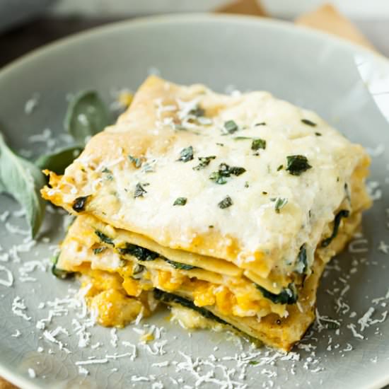 Butternut Squash Lasagna - Recipe photo by cookingforkeeps