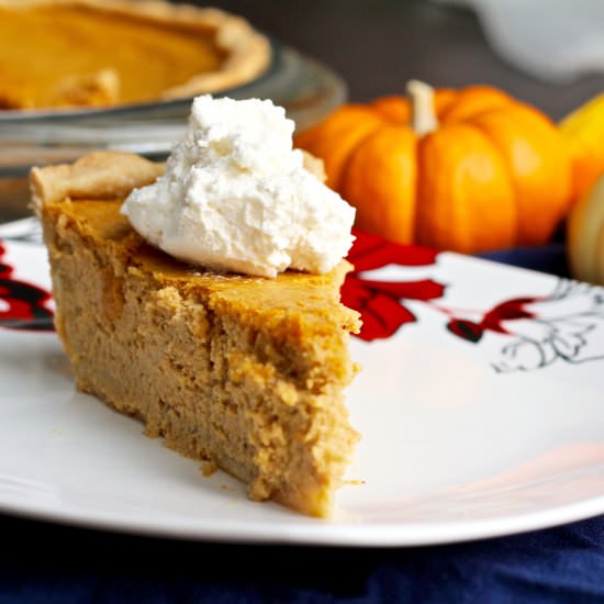 Cream Cheese Pumpkin Pie - Recipe photo by YuliCooks