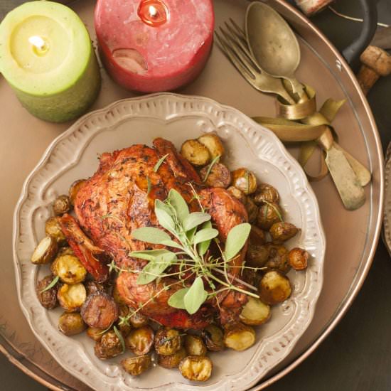 Herb and Paprika Roast Chicken - Recipe photo by foodcow