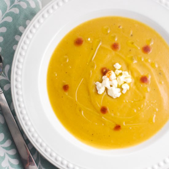 Vegan "Creamy" Potato Soup - Recipe photo by TheCraveableKitchen