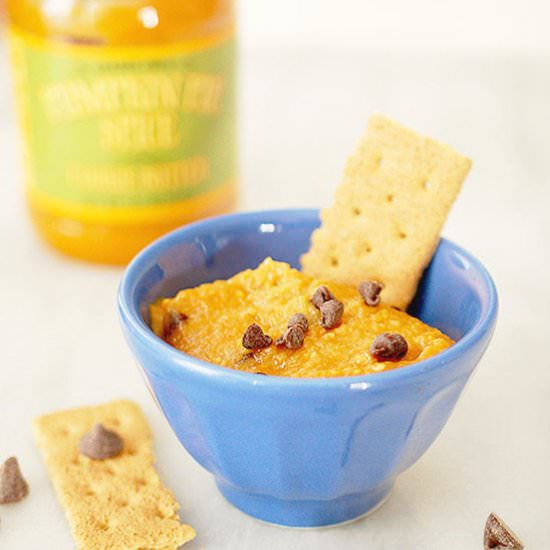 Pumpkin Spice Hummus Dip - Recipe photo by evabakes