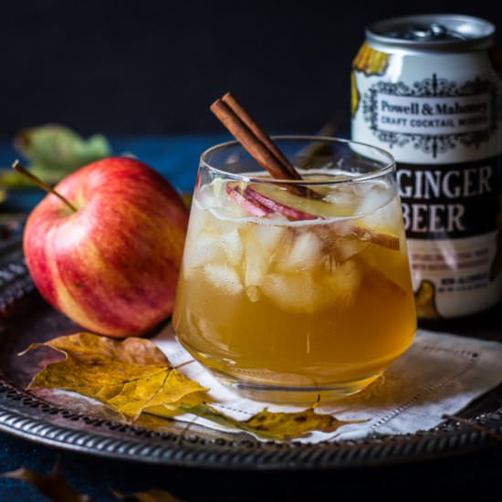 The Fall Dark 'N' Stormy - Recipe photo by thebeachhousekitchen